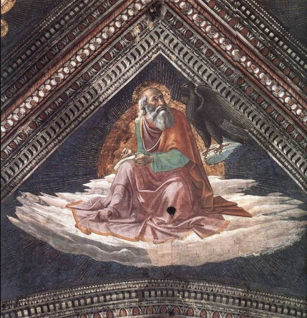 Pietro da Cortona The Vision of Saint John the Evangelist